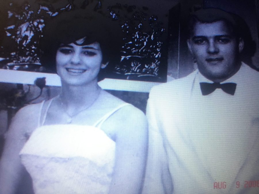 A young couple photographed in the era of the Independence High School Class of 1964